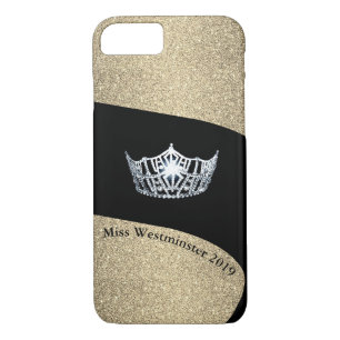Funda Para iPhone 8/7 Casos de teléfono de la corona de plata de Miss Am