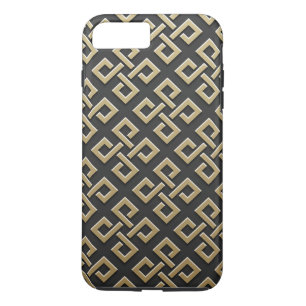 Funda Para iPhone 8 Plus/7 Plus Casos de teléfono de patrón metálico