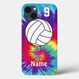 Funda Para iPhone 13 Casos de teléfono de voleibol de tinta personaliza