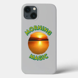 Funda Para iPhone 13 Casos de teléfono IP mágico de la mañana