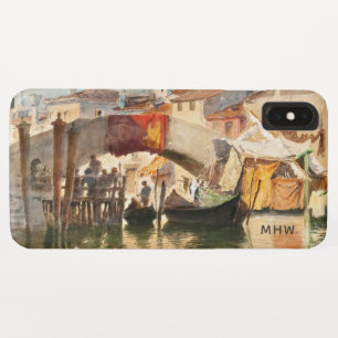 Funda Para iPhone XS Max Casos de teléfono monograma de personalizado de Ar