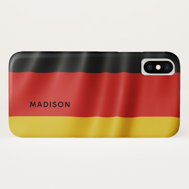 Funda De Case-Mate Para iPhone Casos de teléfono monograma del personalizado de b (Reverso (horizontal))