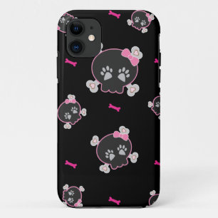 Funda Para iPhone 11 Casos del iPhone del cráneo de las patas