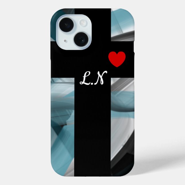 Funda De Case-Mate Para iPhone Casos personales de iPhone Trend Resumen Océano Az (Reverso )