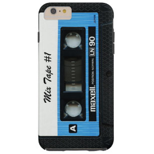 Funda Resistente Para iPhone 6 Plus Cassette Classic Vintage