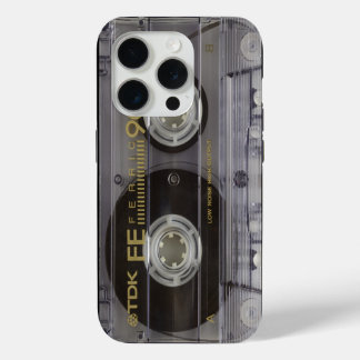 Funda Para iPhone 15 Pro Cassette retro