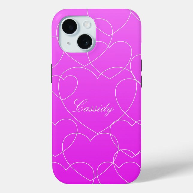 Funda De Case-Mate Para iPhone Cassidy - personalizar con tu nombre - (Reverso )