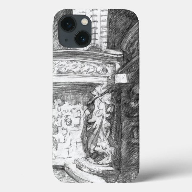 Funda De Case-Mate Para iPhone Castillo (Reverso)