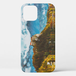 Funda Para iPhone 12 Castillo de Bled: El acantilado esloveno tiene vis