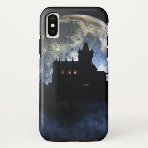 Funda Para iPhone XS Castillo de fantasía durante la noche