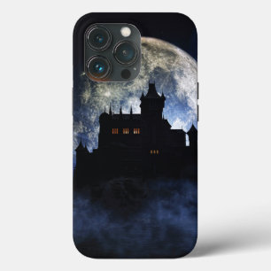Funda Para iPhone 13 Pro Castillo de fantasía durante la noche