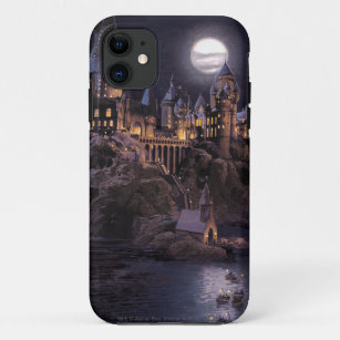 Funda Para iPhone 11 Castillo de Harry Potter   Gran lago a Hogwarts