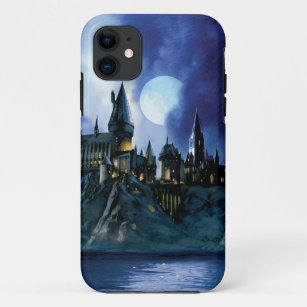 Funda Para iPhone 11 Castillo de Harry Potter   Hogwares nocturnos