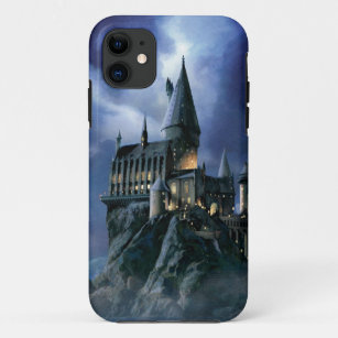Funda Para iPhone 11 Castillo de Harry Potter   Hogwarts iluminados por