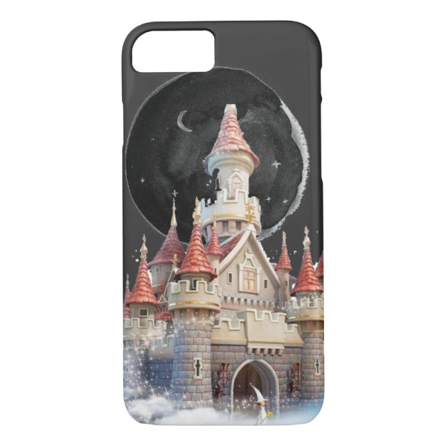 Funda De Case-Mate Para iPhone Castillo de los Asistentes (Reverso)
