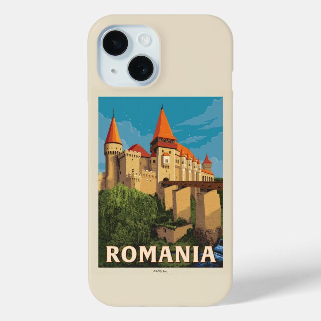 Funda De Case-Mate Para iPhone Castillo de Peles Rumania (Reverso )