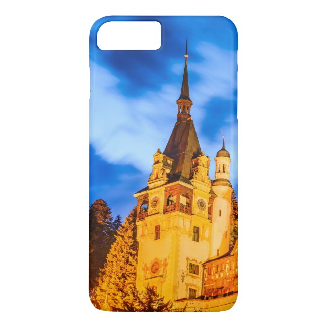 Funda De Case-Mate Para iPhone Castillo de Peles, Rumania (Reverso)