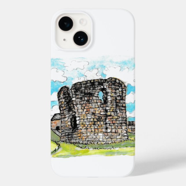 Funda De Case-Mate Para iPhone Castillo galés (Reverso )