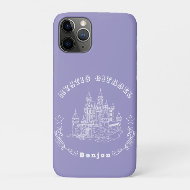 Funda De Case-Mate Para iPhone Castillo - un diseño clásico (Reverso)