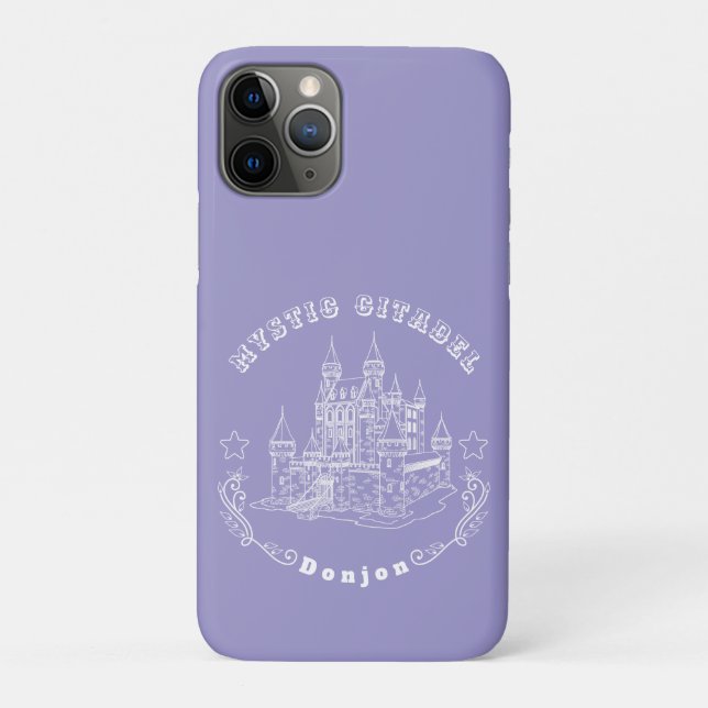Funda De Case-Mate Para iPhone Castillo - un diseño clásico (Reverso)