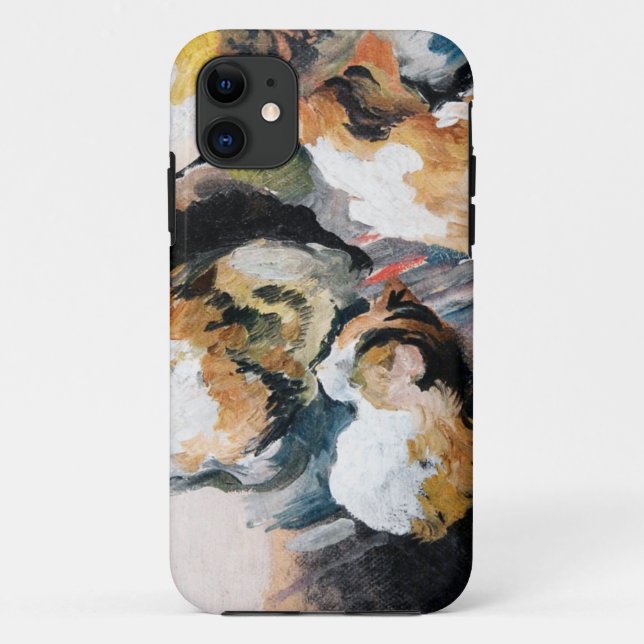 Funda De Case-Mate Para iPhone Cat, August Macke Funda-Mate iPhone Estuche (Reverso)