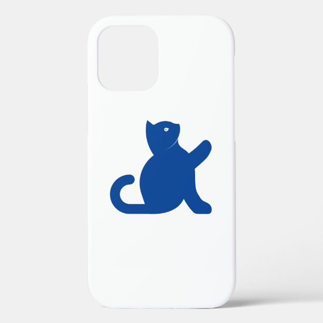 Funda De Case-Mate Para iPhone Cat Dice Hola (Reverso )