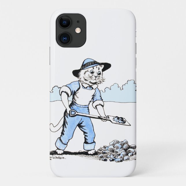 Funda De Case-Mate Para iPhone Cat Gardener, Louis Wain (Reverso)