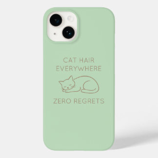 Funda Para iPhone 14 De Case-Mate Cat hair everywhere zero regrets