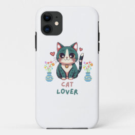 Funda Para iPhone 11 Cat Lover