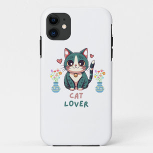 Funda Para iPhone 11 Cat Lover