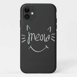 Funda Para iPhone 11 Cat Lover Meow