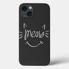 Funda Para iPhone 13 Cat Lover Meow