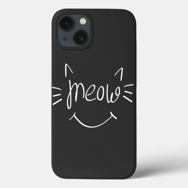 Funda De Case-Mate Para iPhone Cat Lover Meow (Reverso)