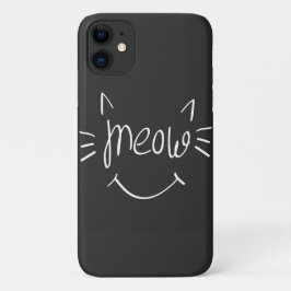Funda Para iPhone 11 Cat Lover Meow