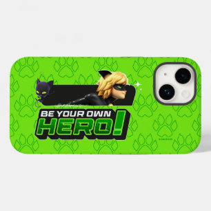 Funda Para iPhone 14 De Case-Mate Cat Noir   Ser su propio héroe