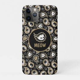 Funda Para iPhone 11 Pro Cat Paisley