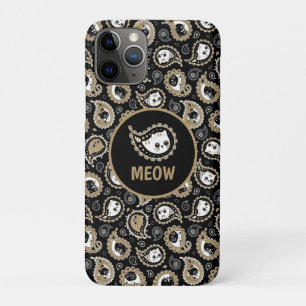 Funda Para iPhone 11 Pro Cat Paisley