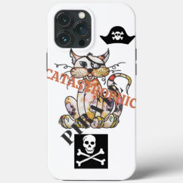 Funda Para iPhone 13 Pro Max CAT pirata catastrófico