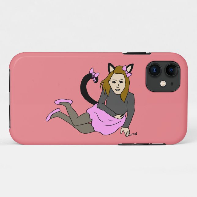 Funda De Case-Mate Para iPhone catadora (Reverso (horizontal))