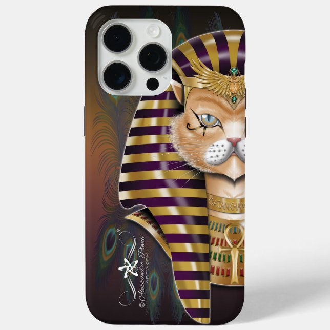 Funda De Case-Mate Para iPhone CATankhaMEOW (Reverso )