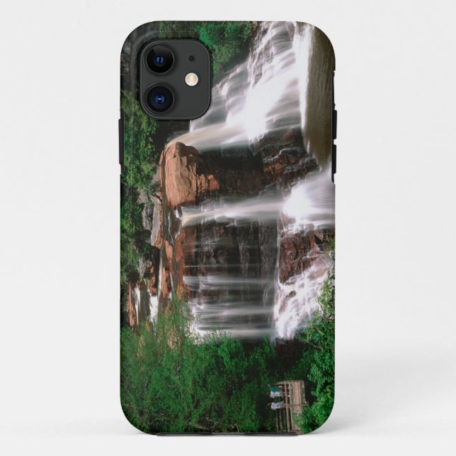 Funda De Case-Mate Para iPhone Cataratas Blackwater, Virginia Occidental, escénic (Reverso)