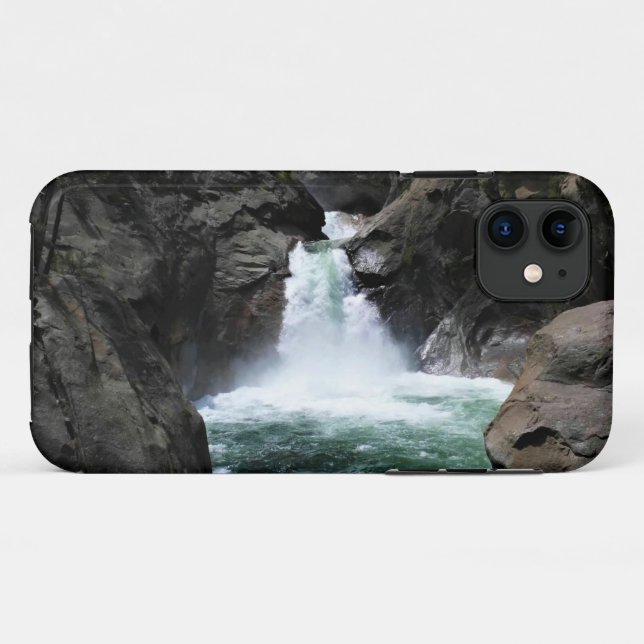 Funda De Case-Mate Para iPhone Cataratas del río Roaring, Cañón del Rey, CA (Reverso (horizontal))
