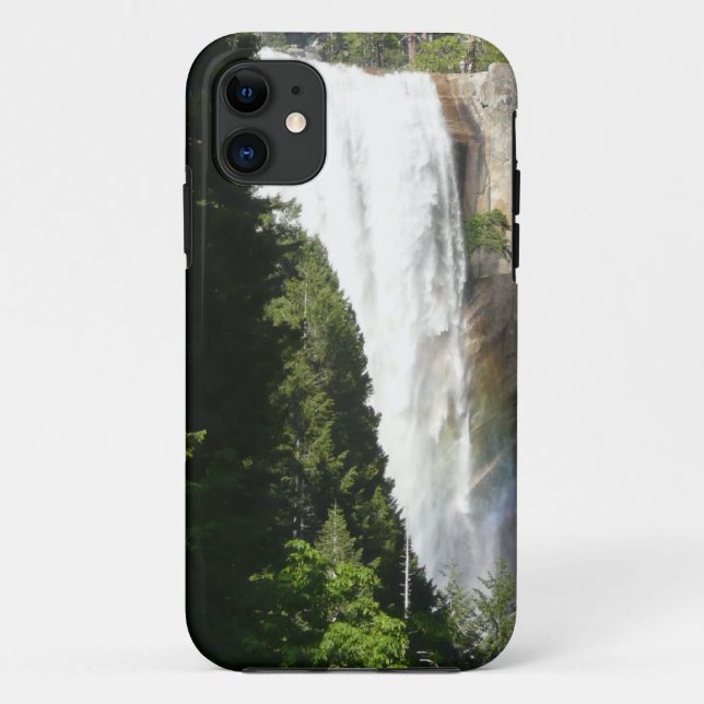 Funda De Case-Mate Para iPhone Cataratas verdes II en el Parque Nacional Yosemite (Reverso)
