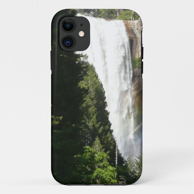 Funda De Case-Mate Para iPhone Cataratas verdes II en el Parque Nacional Yosemite (Reverso)