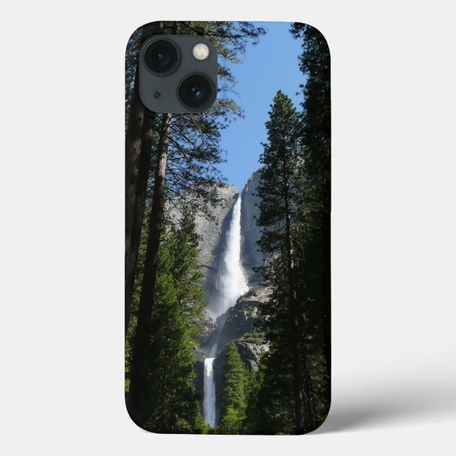 Funda De Case-Mate Para iPhone Cataratas Yosemite y paisajes de Woods fotográfico (Reverso)