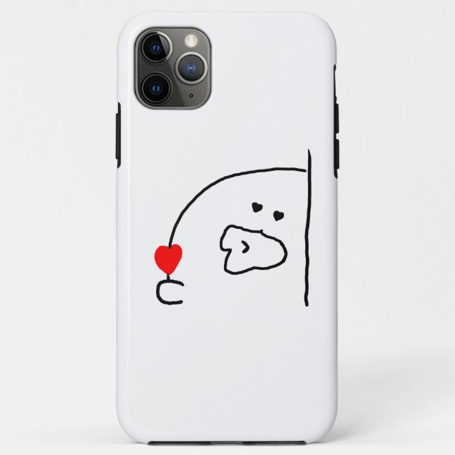Funda De Case-Mate Para iPhone Catch my Heart Coffee Mug (Reverso)