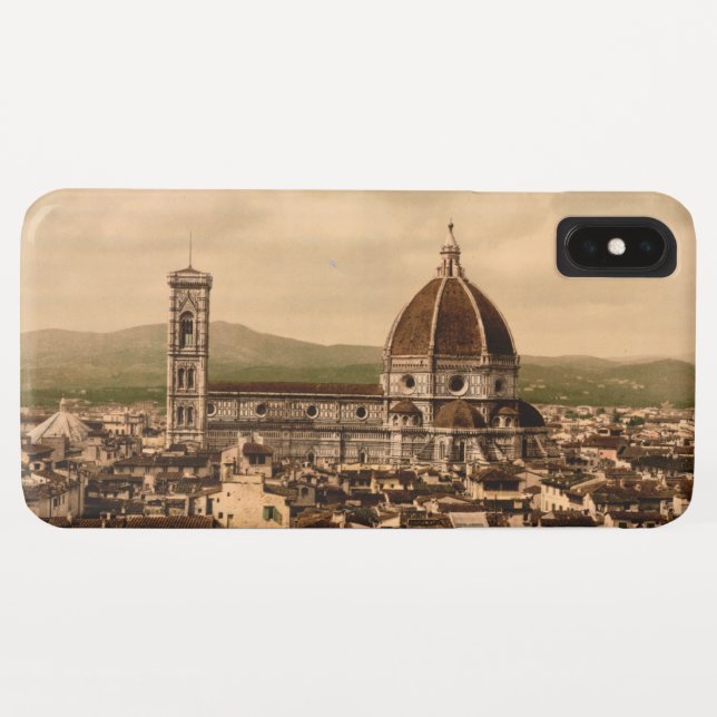 Funda De Case-Mate Para iPhone Catedral de Florencia, Toscana, Italia (Reverso (horizontal))