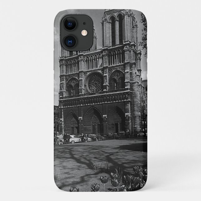 Funda De Case-Mate Para iPhone Catedral de Notre Dame (Reverso)