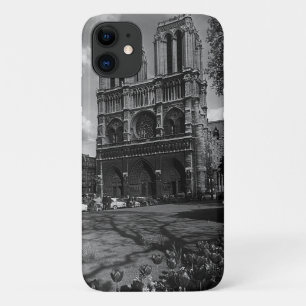 Funda Para iPhone 11 Catedral de Notre Dame París Francia Vintage