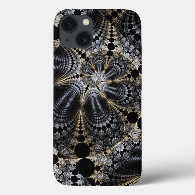 Funda De Case-Mate Para iPhone Catedral del fractal (Reverso)